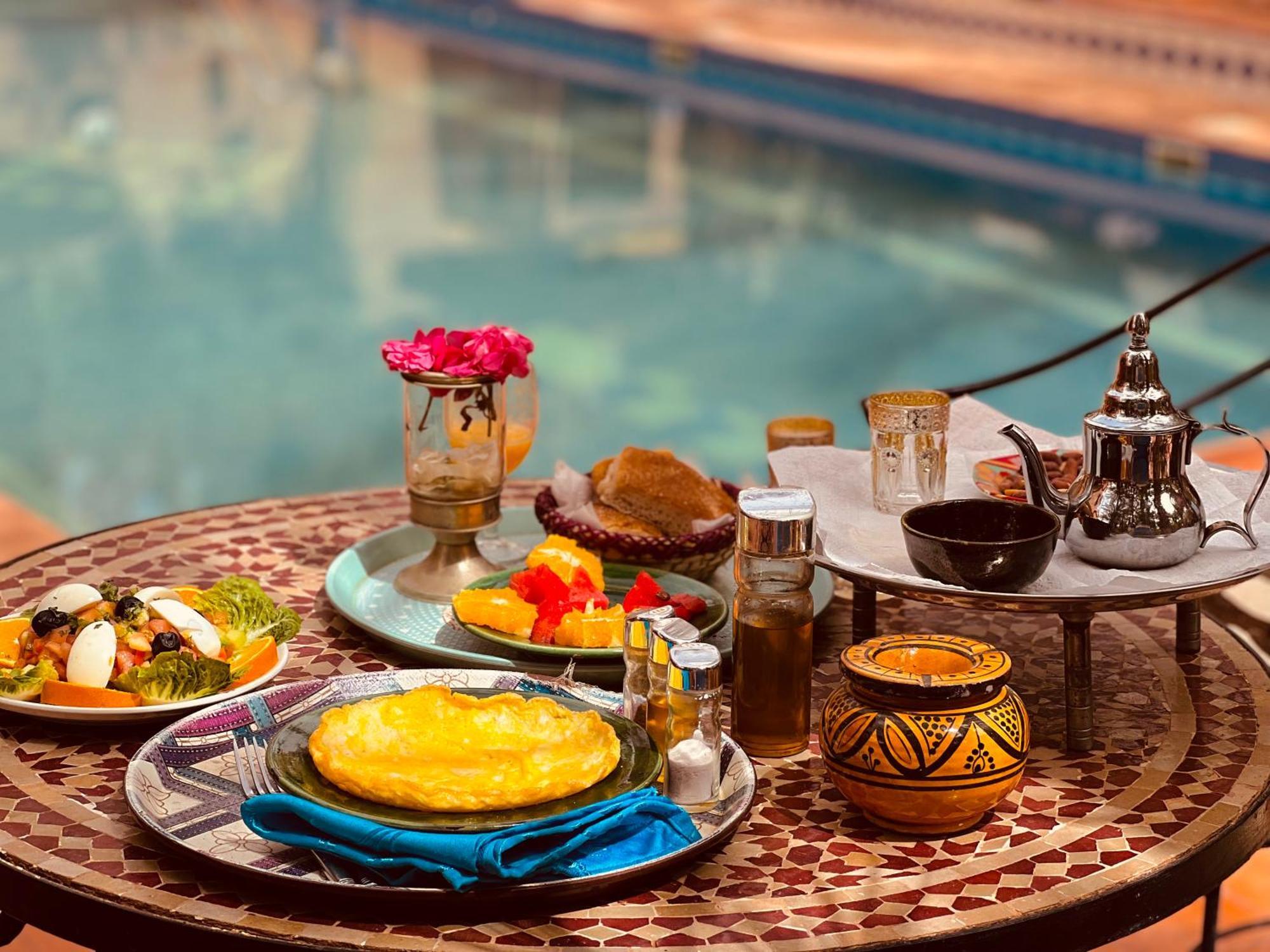 Riad Le Petit Jardin Zagora Exterior foto